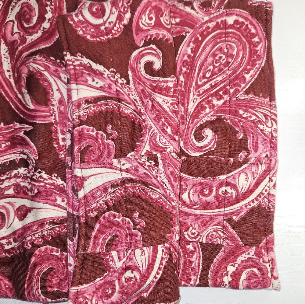 Free People Jet Set Pink/red sweatpants - Picture 3 of 5